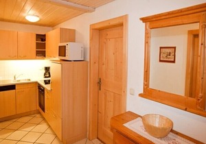Vacation apartment 36 sqm, no. 1, covered terrace, kitchen, 1 living/bedroom, WLAN