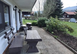 Vacation Apartment "Oehlenschlaeger Nr. 53 EG" with Mountain View, Terrace and Garden
