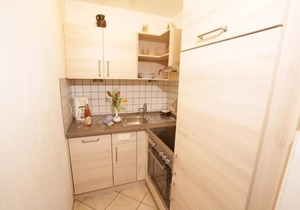 Zwei-Raum-Ferienwohnung 44qm, Dusche/WC, Extra-Schlafzimmer, Küche