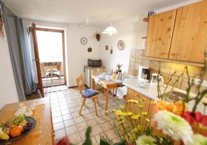 Zwei-Raum-Ferienwohnung 55qm, Dusche/WC, Extra-Schlafzimmer, Küche