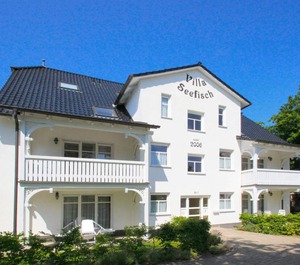 Villa Seefisch Fewo Balkon Gartennutzung 