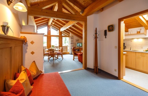 Ruhpolding Apartment | 10 Apartment type D 71 sqm, balcony, 2 bedrooms, living room, max 4 p, WLAN