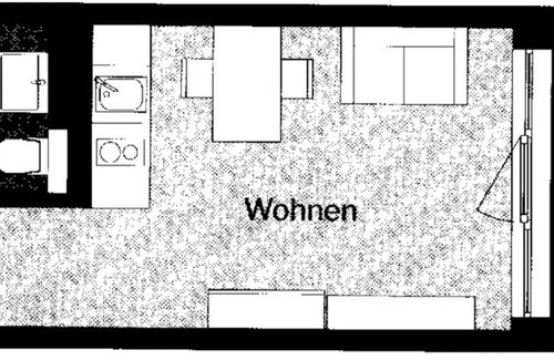 Lechhausen-Ost Apartment | 24 m² Apartment ∙ 1 bedroom ∙ 1 guest