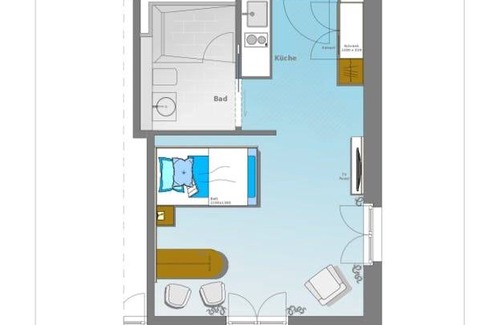 Bogenhausen Apartment | 28 m² Apartment ∙ 1 guest