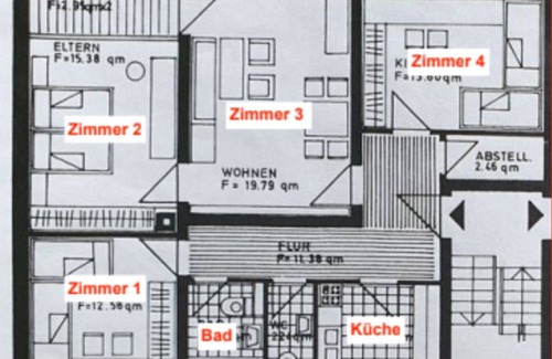 Munchen District Resort | 93 m² Private room ∙ 1 bedroom ∙ 1 guest