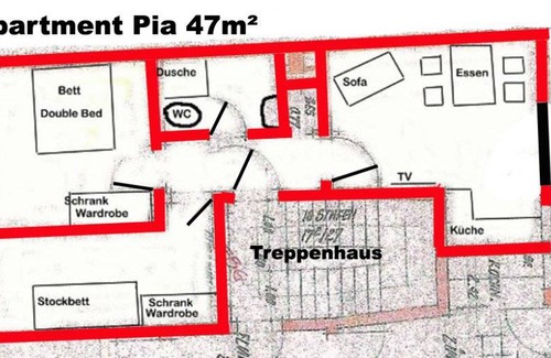 Innenstadt Apartment | Apartment ∙ 2 bedrooms ∙ 4 guests