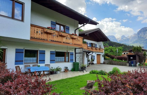 Ramsau Apartment | Apartment no. 2, 1-2 persons, 45 sqm, 1st floor with private terrace, south-facing
