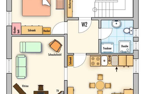 Kirchenlamitz Apartment | Apartment ∙ 1 bedroom ∙ 4 guests