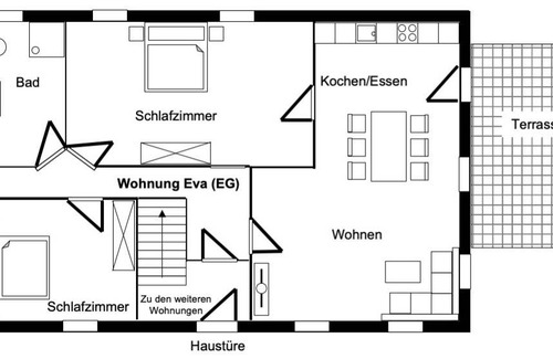 Seinsheim Apartment | Apartment ∙ 2 bedrooms ∙ 5 guests