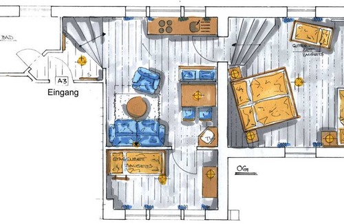 Berg Apartment | Apartment ∙ 2 bedrooms ∙ 3 guests