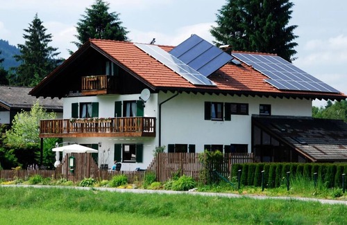 Inzell Apartment | Apartment Enzian for 3 persons with balcony, bedroom, kitchen, 60 sqm