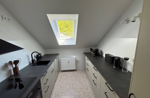 Hohenaschau im Chiemgau Apartment | Apartment Stubn Laubenstein 90 sqm, 3 bedrooms, living room with sofa bed and balcony
