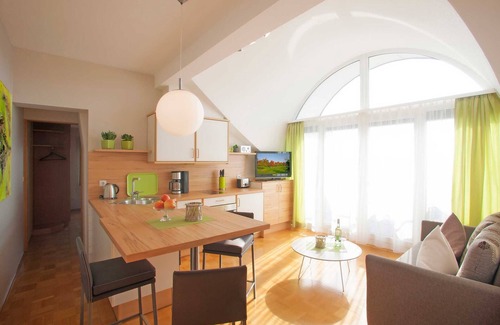 Wasserburg Apartment | Appartement 6 mit ca. 45qm, 1 Schlafzimmer, 1 Wohn-/Schlafzimmer, für maximal 3 Personen