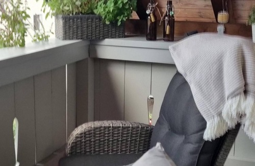Eck Apartment | Ferienwohnung 43qm mit Balkon für Max. 2 Personen
