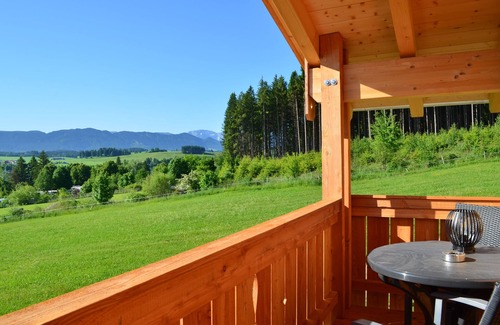 Lechbruck House | Holzar Chalet with sauna, exclusive house with exceptional lake and mountain views