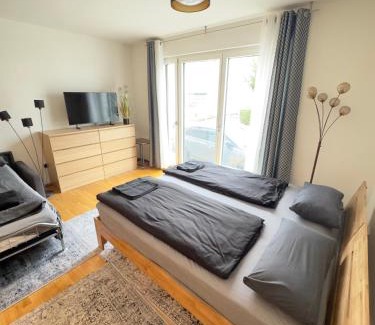 Pasing - Obermenzing Apartment | Modernes Apartment nahe Bahnhof Pasing & Arcaden