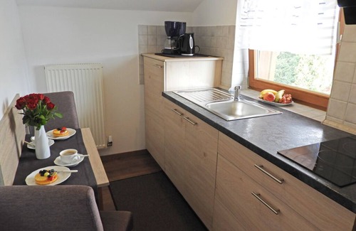 Bad Birnbach Apartment | Quiet location facing the garden to relax