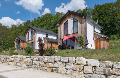 Mistelgau House | Single house Classic TP 03 (without pet) - Detached house Classic in the holiday village at the Therme Obernsees