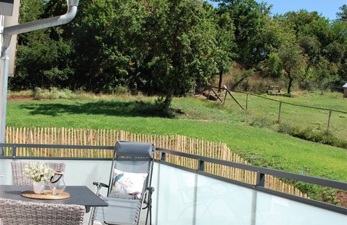 Baudenbach Apartment | Vacation apartment 'Frankens Mitte - Holiday apartment no. 2' with its own sauna, large balcony