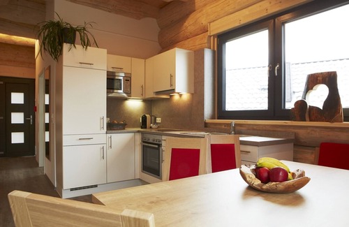 Ladis Ski Chalet | Wooden chalet with terrace