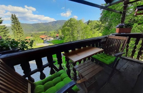 Reit im Winkl Apartment | Zwei-Raum-Wohnung Bergblick 35qm, Dusche/WC, Extra-Schlafzimmer, Küche