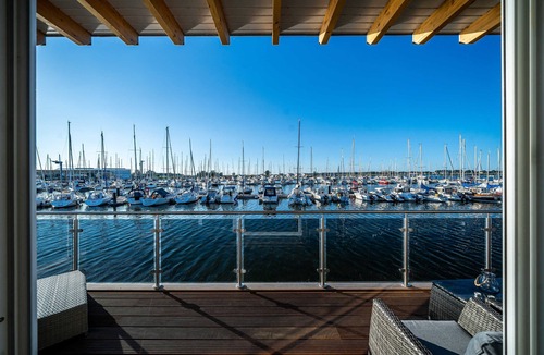Kroeslin Boat Rental | 11. floating houses (105 m²) Annea with fireplace - Floating House Annea with fireplace
