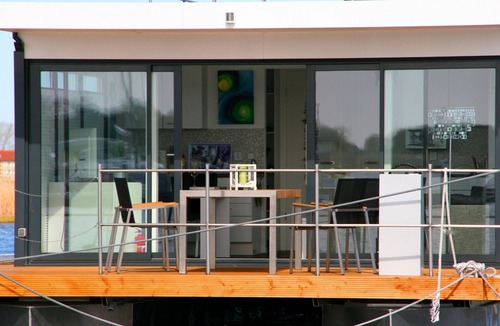 Kroeslin Boat Rental | 12. Hausboot Float & Load I 50 m² - Hausboot Float & Load I