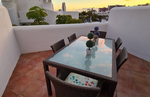 Playa Paraiso Apartment | 145 m2 apartment with complex view, bar-restaurant, swimming pools, sea 300 m from the sea