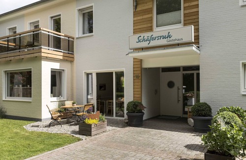 Haffkrug Apartment | 2-room apartment no. 7-10, 55 m², terrace or balcony - Gästehaus Schäfersruh