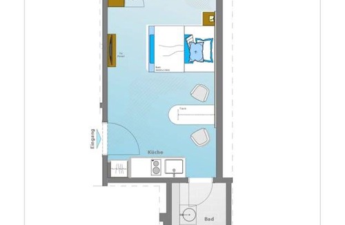 Bogenhausen Apartment | 26 m² Apartment ∙ 1 guest