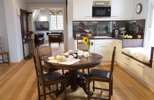 Stolpe Apartment | 3 Zimmerappartement, 83m², für 2-3 Personen, 1 Schlafzimmer mit Komfortdoppelbet