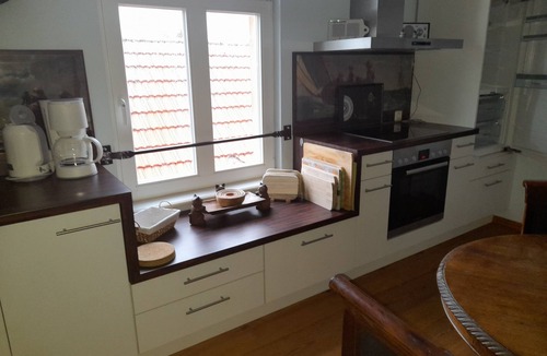 Stolpe Apartment | 3 Zimmerappartement, 83m², für 2-3 Personen, 1 Schlafzimmer mit Komfortdoppelbet