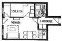 Steinach Apartment | 38 m² Apartment ∙ 1 bedroom ∙ 2 guests