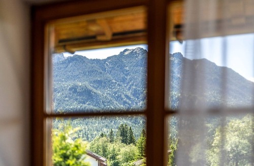 Wallgau Apartment | 4-star vacation apartment - Haus Lara apartment 2 for 2 with terrace & mountain view in Wall