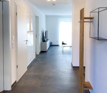 Ebermannstadt Apartment | 4-Zimmer Wohnung, zentral Fränkische Schweiz, Neubau, Parkplatz, 3 SZ, 2 BZ, große Terrasse