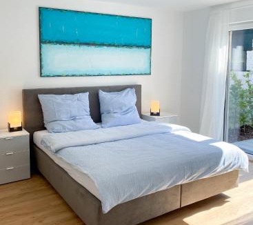 Ebermannstadt Apartment | 4-Zimmer Wohnung, zentral Fränkische Schweiz, Neubau, Parkplatz, 3 SZ, 2 BZ, große Terrasse