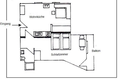 Oberaudorf Apartment | 40 m² Apartment ∙ 2 guests