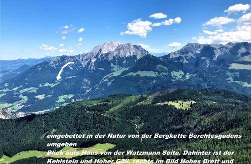 Schoenau am Koenigssee Apartment | 5 Bergpanorama und herrliche alpinen Almlandschaft für absolute Nichtraucher
