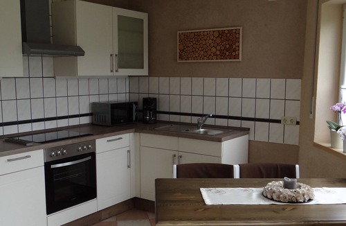 Rudolphstein Apartment | 70qm große Ferienwohnung mit zwei Schlafzimmern mit Terrasse