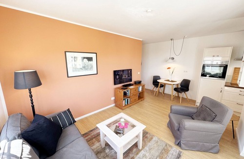 Gohren Apartment | A: Villa Antje Whg. 12 with balcony - Villa Antje Whg. 12 with balcony