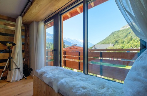 Montroc Ski Chalet | AIKOA: Regenerative Mountain Hideaway, Chamonix Lux Ecolodge, spa, pool, sauna