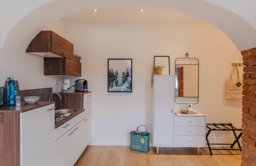 Miltenberg Apartment | Air-conditioned apartment (32.5 sqm) with box-spring bed