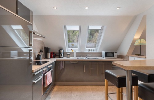 Sankt Georgen im Schwarzwald Apartment | Allergy-Friendly Apartment with 2 Bedrooms, Private Terrace, Balcony and Garden