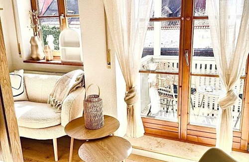 Kempten Apartment | Allgäu boho apartment with balcony
