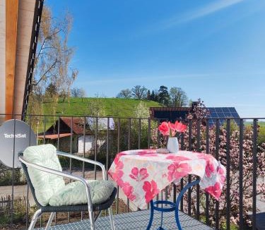 Mollenberg Apartment | Am Weiher mit Terrasse