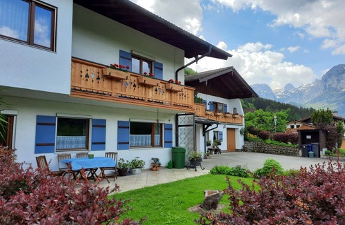 Ramsau Apartment | Apartment no. 2, 1-2 persons, 45 sqm, 1st floor with private terrace, south-facing
