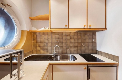 San Vigilio Apartment | Apartment 'Mupan Genziana Monolokal' with Mountain View, Balcony and Wi-Fi