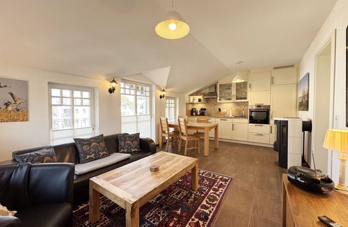 Ostseebad Baabe Villa | Apartment 03 with fireplace, balcony & sea view - A: Haus Strandkiefer - close to the beach