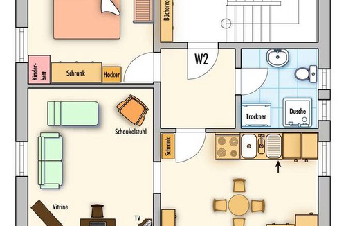 Kirchenlamitz Apartment | Apartment ∙ 1 bedroom ∙ 4 guests