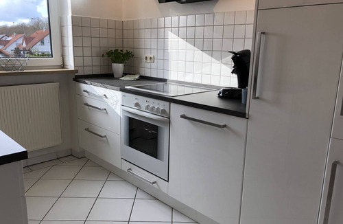 Medlingen Apartment | Apartment "Am Kreuzberg" 4 Persons with balcony